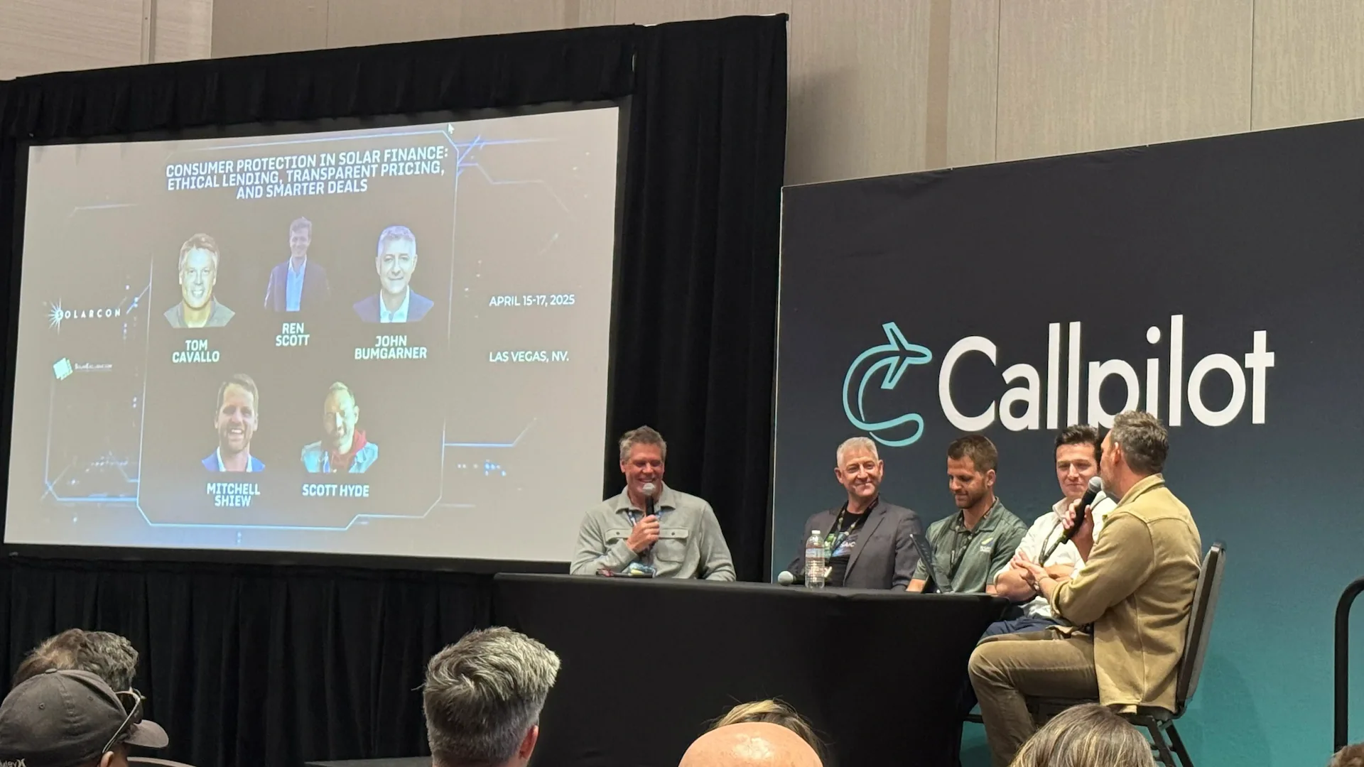 Tom C presenting at SolarCon 2025