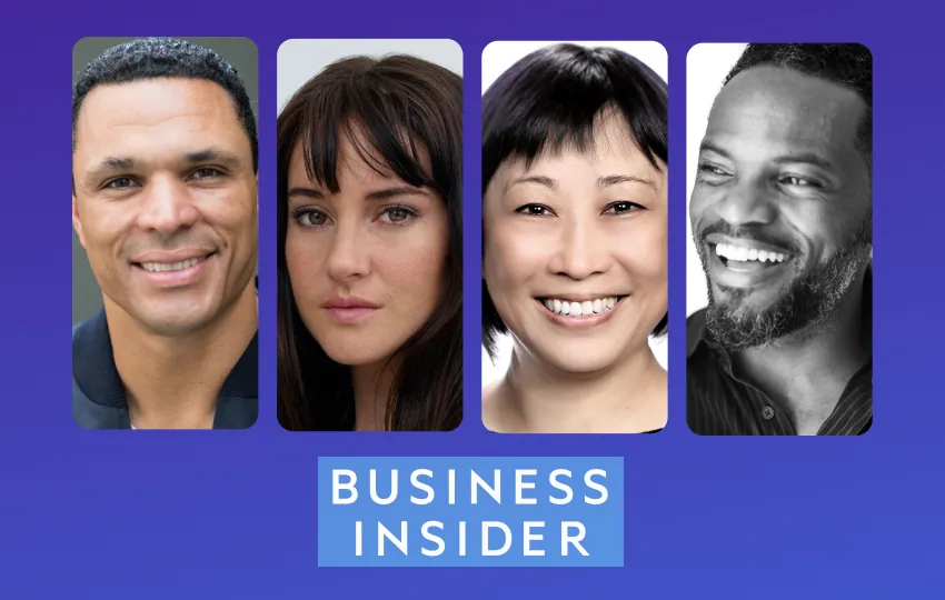 GoodLeap advisory council members Tony Gonzalez, Shailene Woodley, Ping Fu, and Stephen DeBerry, featured by Business Insider.
